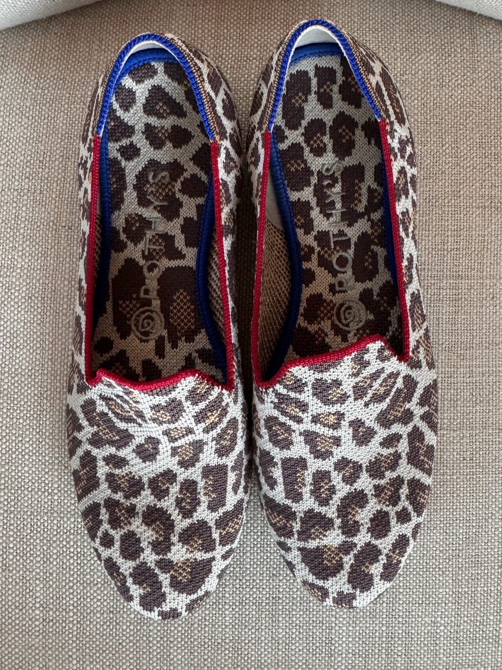 Rothy’s Loafer in Mocha Spot (retired) size 7.5